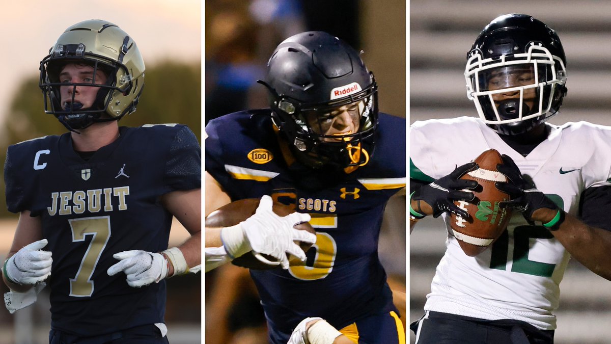 SportsDayHS's tweet photo. Lot of offensive talent over in 7-6A 🏈 Brennan Storer is a standout, of course. But who else? 🤔
Here are five more standouts 😤 #txhsfb
✍️@t_myah
👉https://t.co/eFsmSoPiGs https://t.co/VnLnMOBc9d