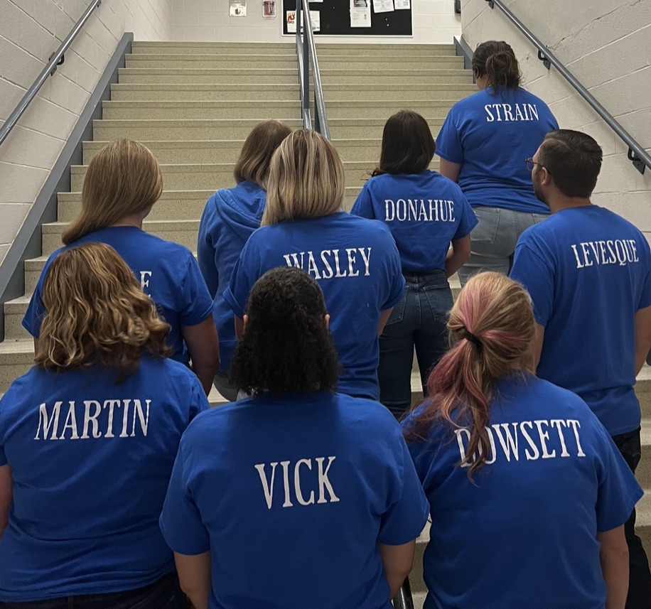 Carl R. Johnson (@mrcarlrjohnson) on Twitter photo PHS English Department looked snazzy for our first PLC day of the year on Wednesday in their customized T-Shirts; fantastic for our <a href="/PLVBlueDevils/">Plainville High School Athletics</a> to see this level of department community #PHSFamily #WeArePlainville #oabdaabd #PCSTeam <a href="/Mrs_sDowsett/">Sandi Dowsett</a> <a href="/PlvComSchools/">Plainville Schools</a> PHS English Department looked snazzy for our first PLC day of the year on Wednesday in their customized T-Shirts; fantastic for our <a href="/PLVBlueDevils/">Plainville High School Athletics</a> to see this level of department community #PHSFamily #WeArePlainville #oabdaabd #PCSTeam <a href="/Mrs_sDowsett/">Sandi Dowsett</a> <a href="/PlvComSchools/">Plainville Schools</a>