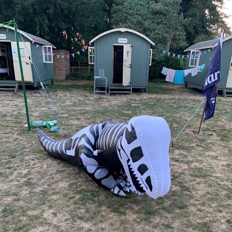 GirlguidingCE's tweet photo. You don't see a visitor like this every day... unless you're at East Meets West joint county camp of course! @ggcambswest #leadershavefuntoo https://t.co/t0vCmBgh9T