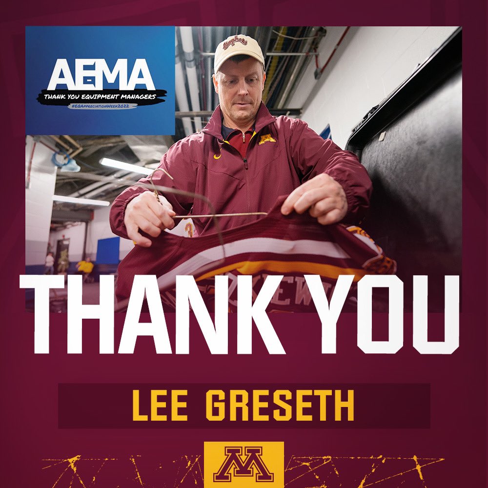 Happy #EQAppreciationWeek2022 to the 🐐

Thank you for all you do for #PrideOnIce, <a href="/Greseth/">lee greseth</a>! 👏