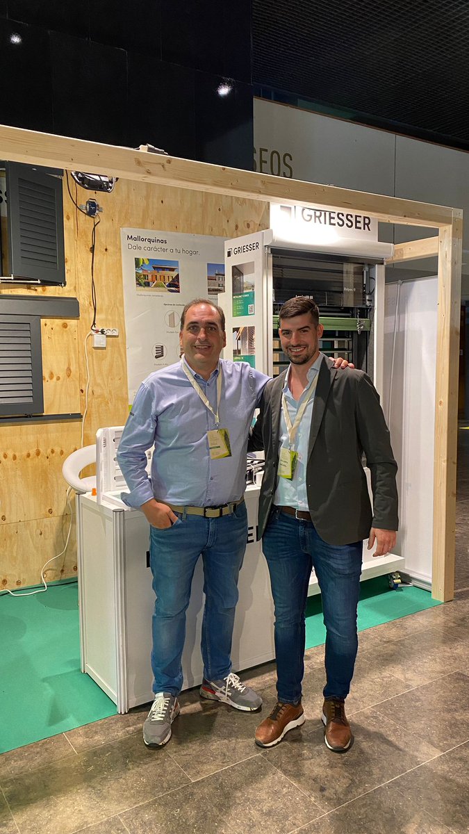 💪Visita a nuestro stand de <a href="/_ghornero/">G. Hornero</a>
 de #PAEE Constructora #Passivhaus donde le hemos podido explicar nuestras novedades para un #controlsolar eficiente de sus proyectos. 

#protecciónsolar #Griesser #inspiredbythesun #controlsolar #14ConferenciaPassivhaus #14CEPH