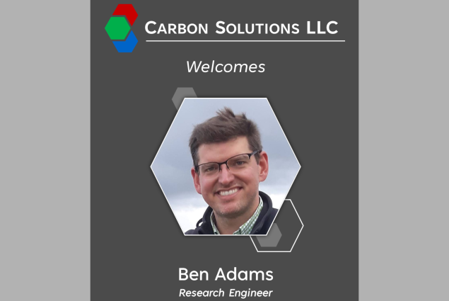 We are pleased to announce that Benjamin Adams has joined Carbon Solutions!

carbonsolutionsllc.com/?p=3010