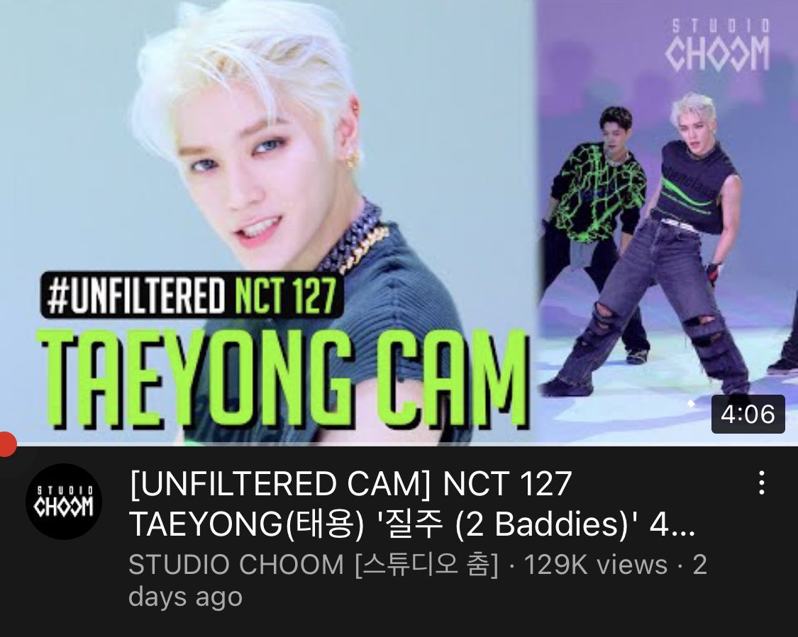 LTYUSA's tweet photo. #TAEYONG FANCAMS

Studio Choom 129k
https://t.co/XXt6Ot5Dha

MCountdown 2 Baddies 50k
https://t.co/3G7exIDiaq

MCountdown Faster 38k
https://t.co/fnBWW0QT4W

Let’s try to get Studio Choom to 150k and the MCountdown Fancams to 100k by tomorrow

#태용 #NCT태용 @NCTsmtown_127 https://t.co/UCtyy7BSVG