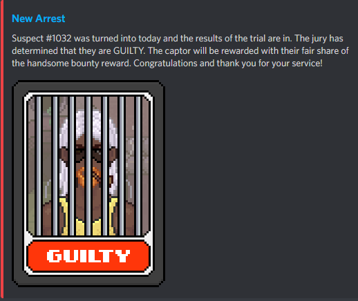 THE FIFTH AND FINAL BOUNTY HAS BEEN CLAIMED