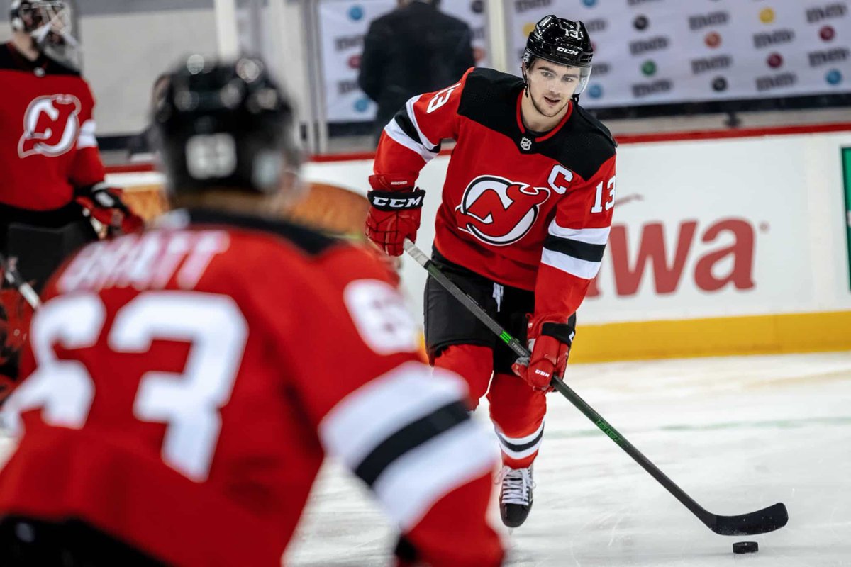 TheBrattPack63's tweet photo. When Nico Hischier got the C everyone knew it was like 2 years too soon but that he would grow into it and it would be his team moving forward

It's his team now

This is the season he puts it all together and is the leader on and off the ice that we expected him to become https://t.co/0uRLyC1TvC