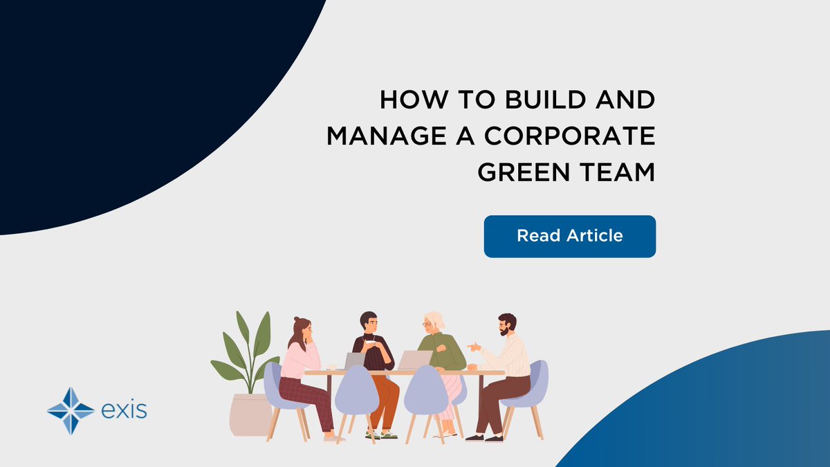 Green teams will energize your company's effort to become more sustainable. Learn how to build and manage a green team in our latest blog —> bit.ly/3R5sHcq

#sustainability  #greenteam