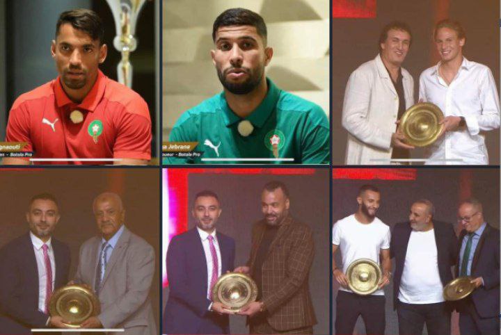 IhssaneSghir's tweet photo. 🔴⚪️الوداد يسيطر على جوائز Morocco Football Awards في نسختها الأولى 🎖

🔴 أحسن فريق
🔴 هداف الموسم
🔴 أحسن مدرب
🔴 أحسن لاعب
🔴 أحسن حارس
🔴 أحسن جمهور (مناصفة مع جمهور الغريم) https://t.co/M3C0S8hTEh