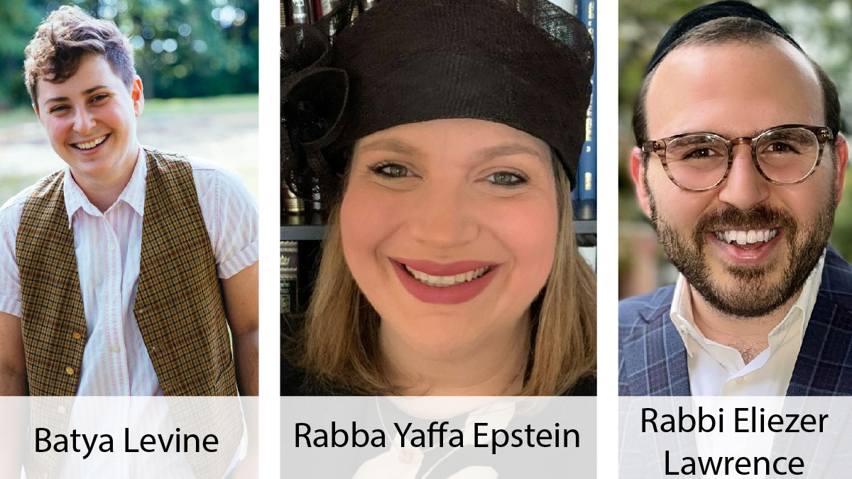 Introducing these amazing educators who will be speaking and performing during Simchat Torah at Isabella Freedman! Reserve your spot today and read full bios of our instructors here. ow.ly/jofN50KQpux

Batya Levine
<a href="/yaffaepstein/">yaffa epstein</a> 
<a href="/EliezerAharon/">Eliezer Lawrence</a>
