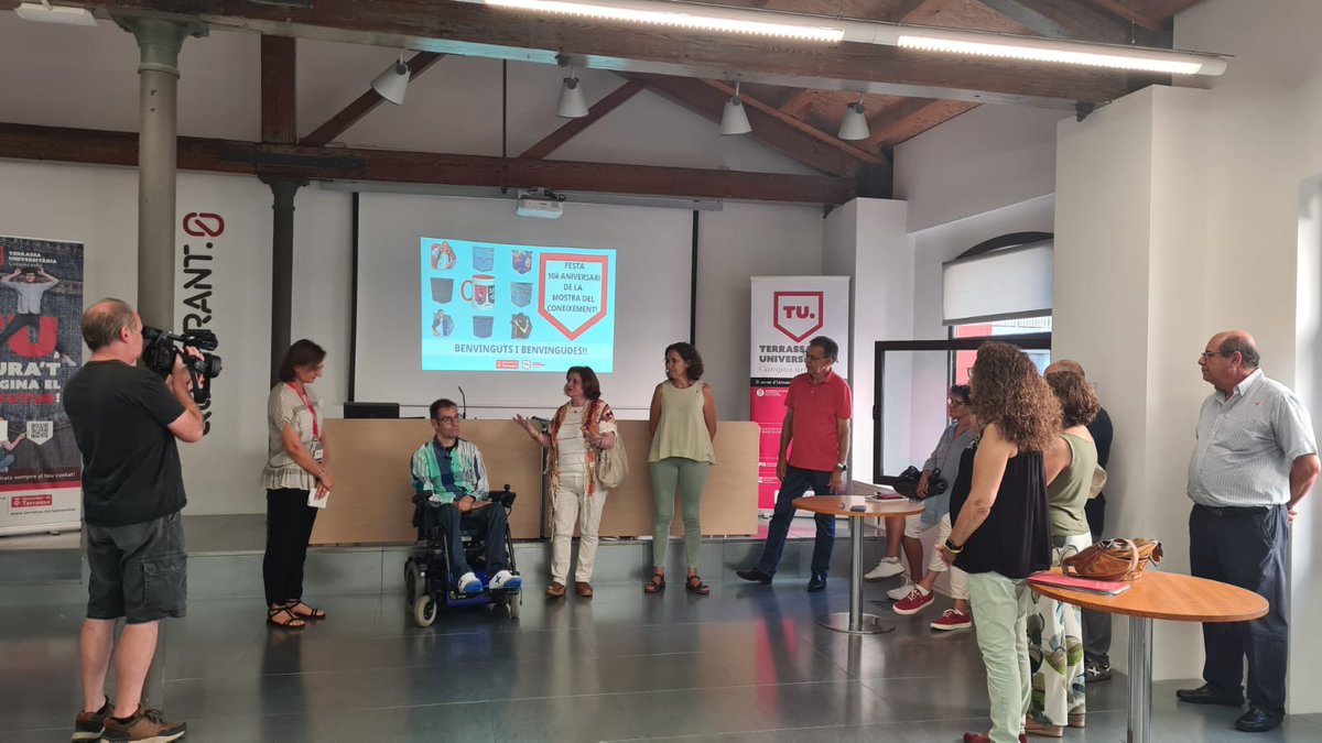 santirius's tweet image. Avui hem celebrat el 10è aniversari de la Mostra del Coneixement de Terrassa. Tot un orgull seguir sent formador des del dia en que es va crear i poder seguir aportant els meus coneixements.
#mostradelconeixement #Terrassa #quadrant0
@ajterrassa @trsinnovacio @trsuniversitats