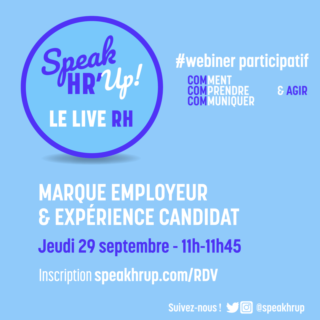 speakhrup's tweet image. SAVE THE DATE ! A partir de maintenant réservez votre dernier jeudi du mois avec @speakhrup !
Jeudi 29 sept Speak HR'UP LIVE #webinar 
Jeudi 28 oct Speak HR'UP l'Apéro RH #Toulon
...
#Marqueemployeur #recrutement #afterwork #RH #recruteur