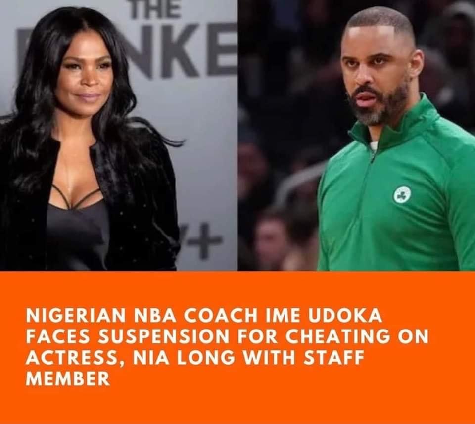 nikkiap47's tweet image. Ime Udoka had relationships with not 1 but 2 staff members, one deleted all social media accounts, the other has turned off comments on IG (both married) one was actually married to a senior Vice President in Celtics organization who wanted 1 year suspension.

Men stay cheating