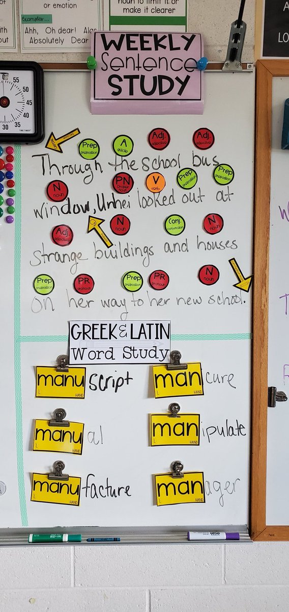 Day 4 of our Grammar Boot Camp is complete. The students were amazing  when they identifies what they saw in our mentor sentence this week! #4thgrade #proud2bmillstone @MillstoneElemen <a href="/Millstone_Dist/">MillstoneTwpSchools</a>
