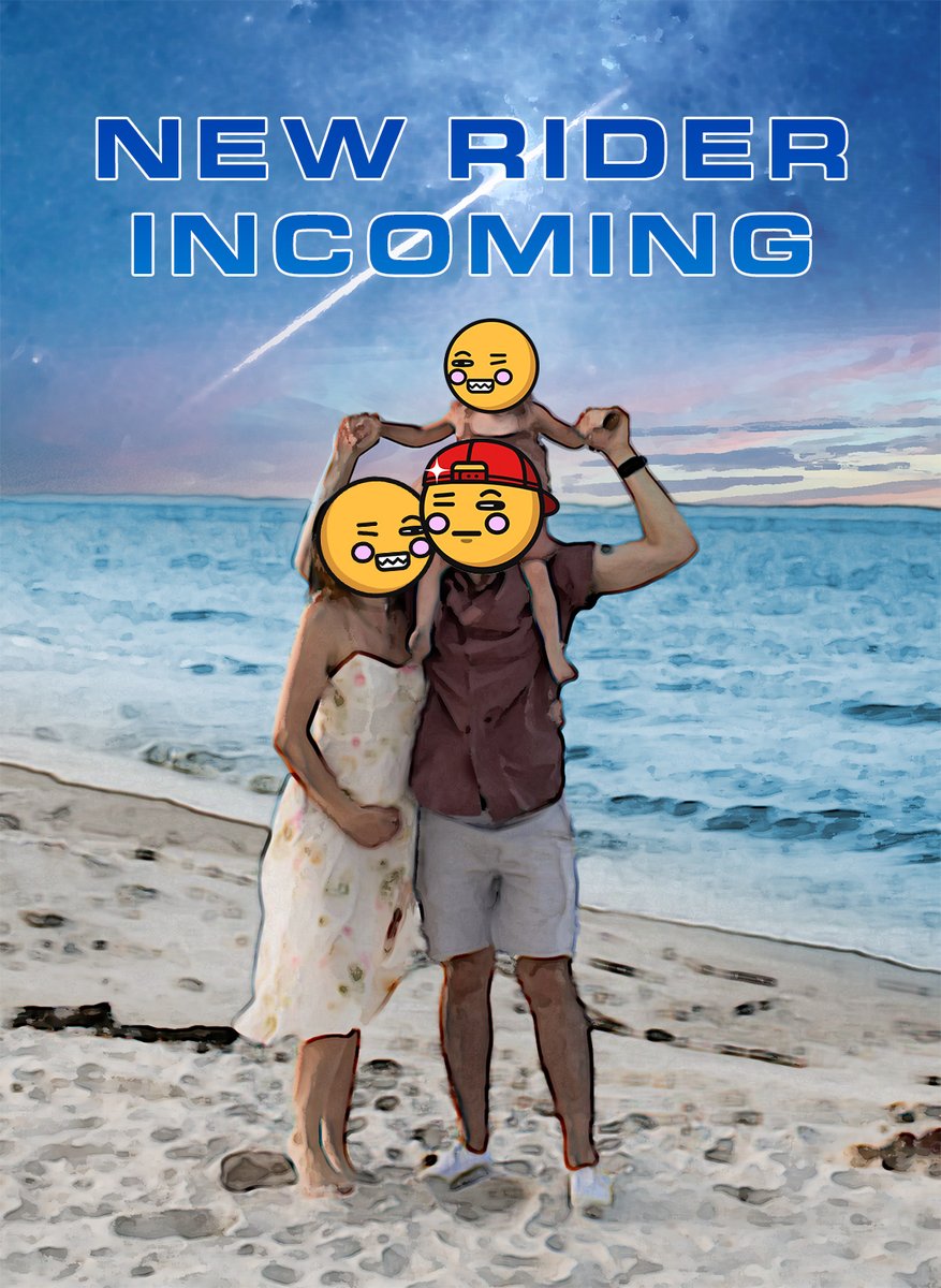 DXNdraws's tweet photo. A family that rides together thrives together. We are adding a 4th member to the crew! As our first announcement, I am pumped to share this with my whole rider family. LFR! #SpaceRiders #RideWithUs #NFTs https://t.co/Enl3ktb52v