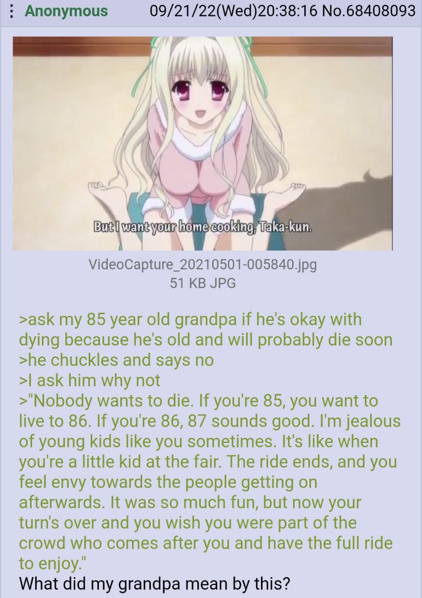 Greentext Poster tweet media
