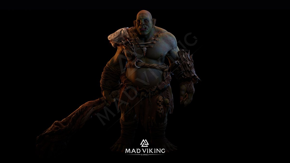 Here is a shot of our Forest Troll Character. For you to get a sense of the quality we are working with. Enjoy! 
<a href="/vechainofficial/">VeChain</a> #VET #MVG #GEMS #MetaVerse