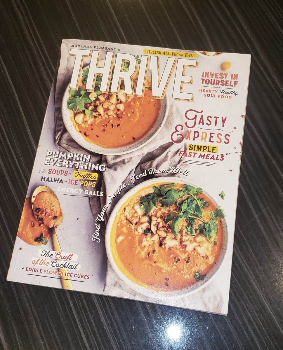 CauliCrunch's tweet photo. We're proud to be in this month's THRIVE Magazine. Look for our coupon code! @thrivemags https://t.co/JcrYx5r219