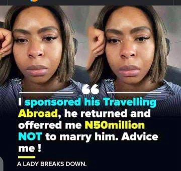 Naija on Twitter: "Advice her!!"