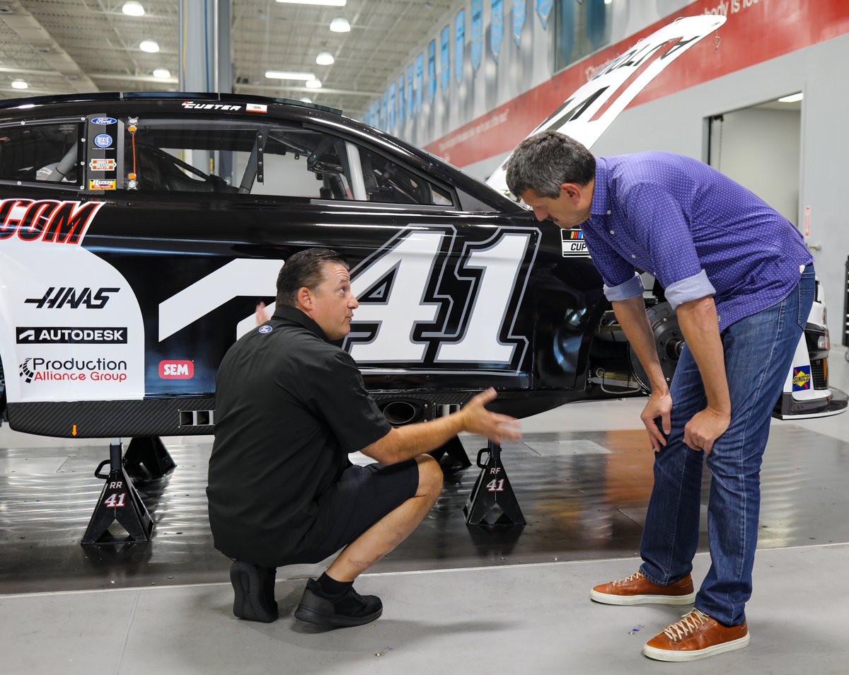 Stewart-Haas Racing on Twitter: Iconic duo. Coming soon. 👀 : r/NASCAR