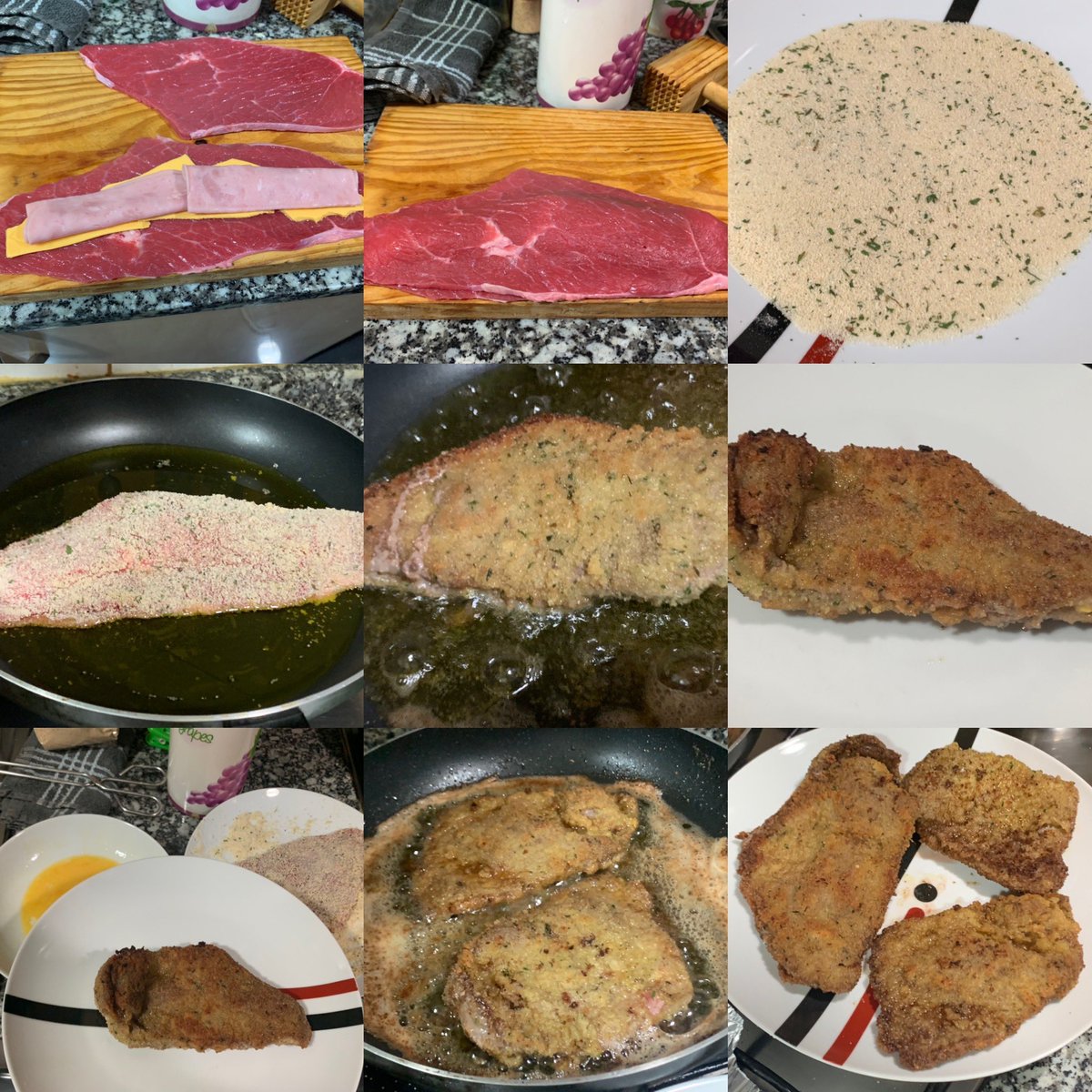 jm_xavis's tweet photo. Hice una mezcla entre libritos carne empanada no paramos ! Queso cheddar, jamón dulce, pan rallado, aceite de oliva y huevo #libritos #especial https://t.co/UwYy7NwVkW