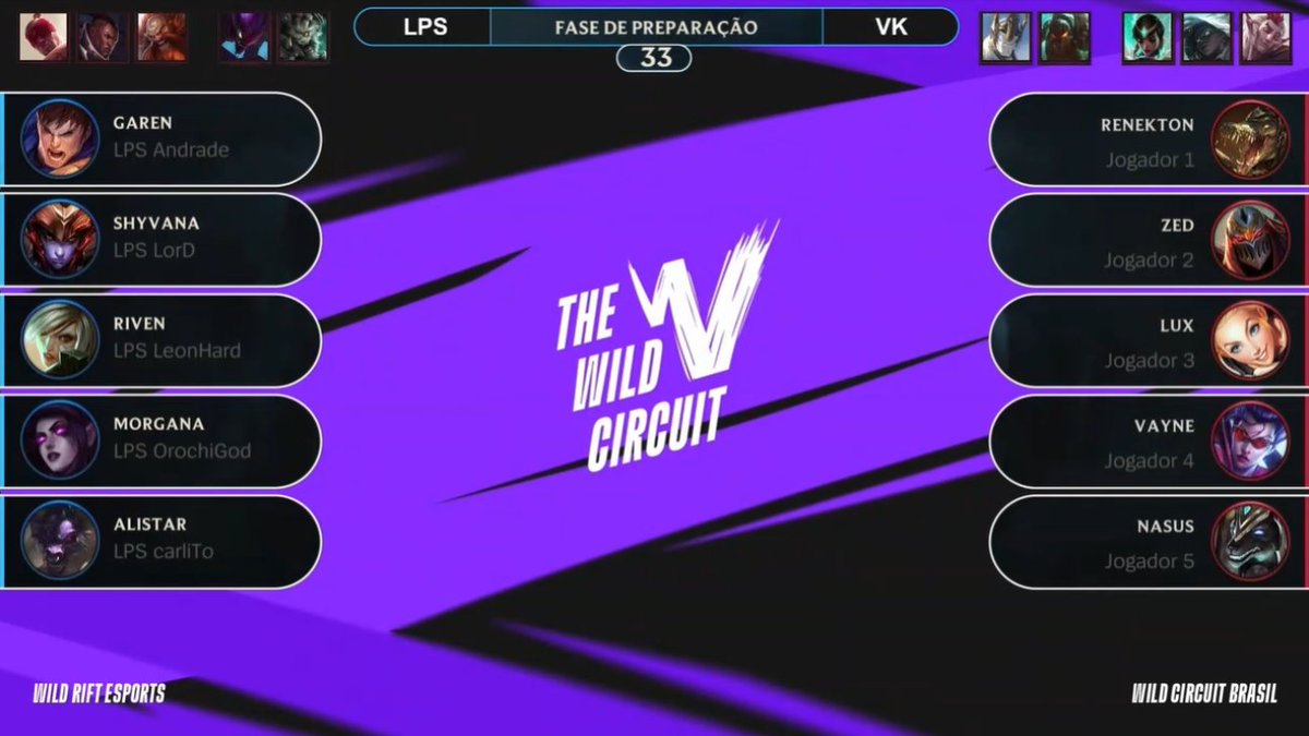 VivoKeyd's tweet image. picks e bans na telinha 🔥🔥

#GoVK | #WildCircuit