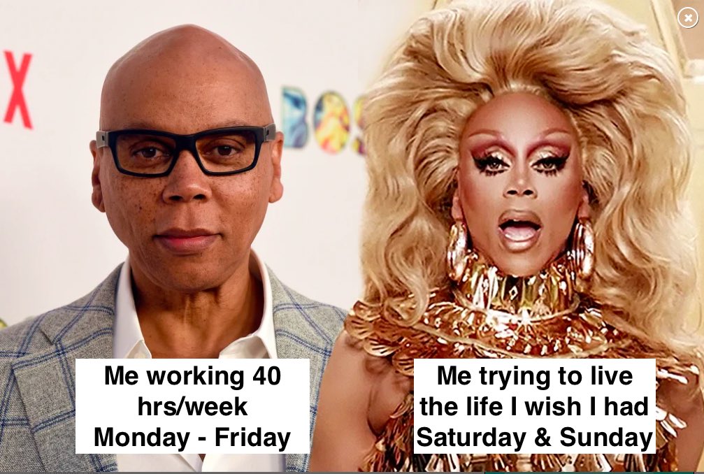 ethan_hodgkin's tweet photo. #RuPaul #workweek #TREASURE https://t.co/hBzWwSzT5h