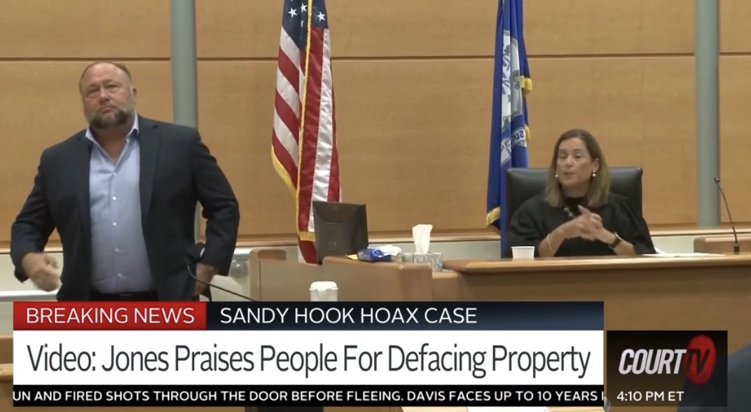 imadriienne's tweet photo. so nice to see judge @AshleyCourtTV @PhilipCDube #MorganHarper tonight 💯👏🏼⚖️
discussing #SandyHookHoaxCase #AlexJones
i wonder if the judge is DONE!!🤦🏻♀️🤔 https://t.co/4qFxSYas7W