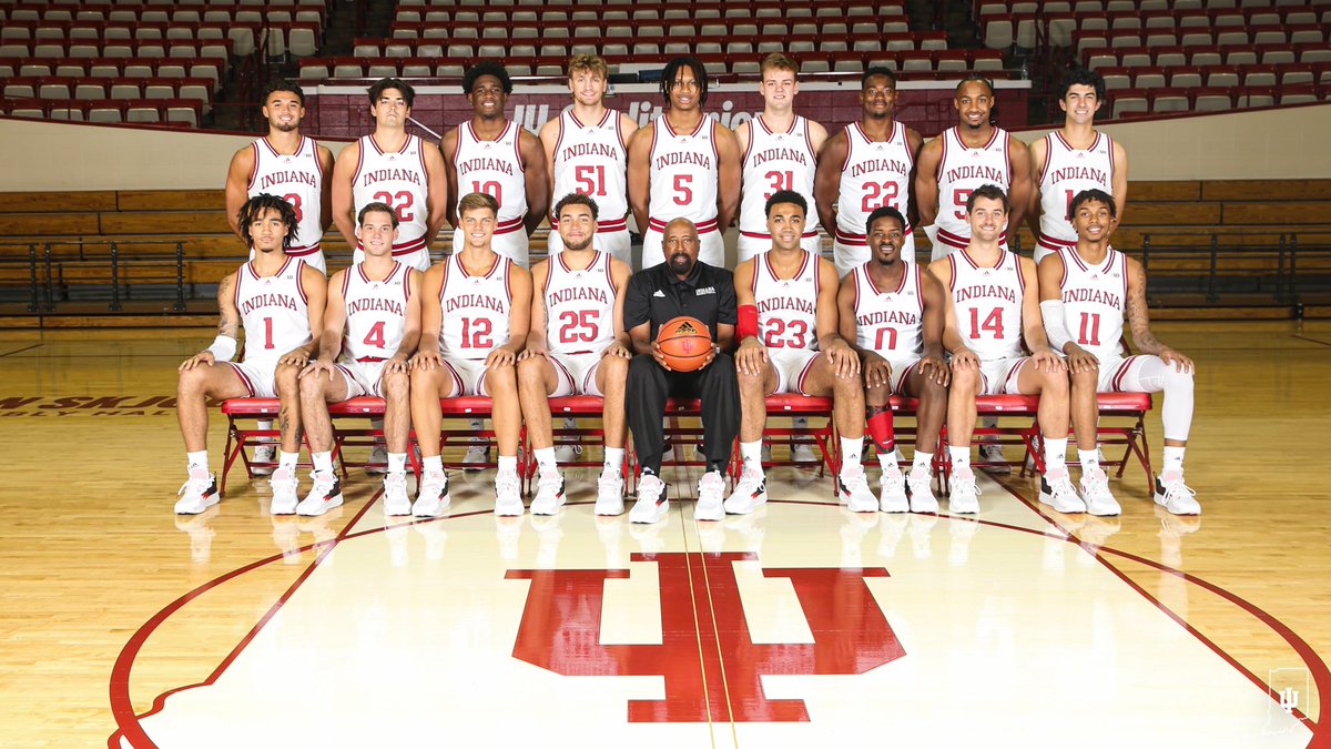 IndianaMBB's tweet photo. Your 2022-23 Indiana Hoosiers https://t.co/QoM2ZlZNV1