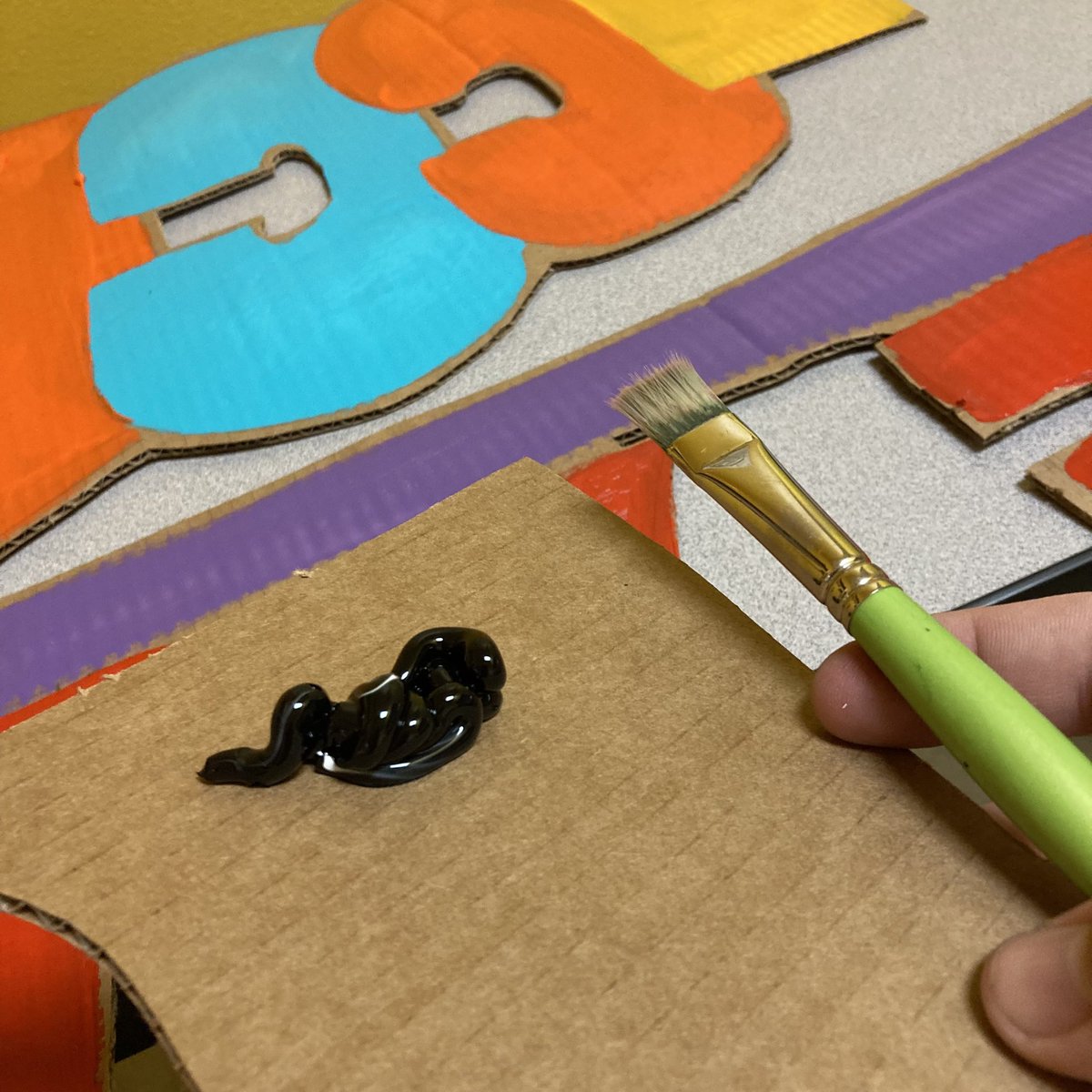 Painting for days! There is a unique kind of energy in the building as we work towards our #HOCO2022 Parade Spot! 

#ymywyl #wearewillard #thisissuccess #oneteamonewillard