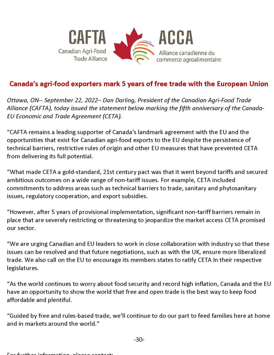 CAFTA - ACCA tweet media