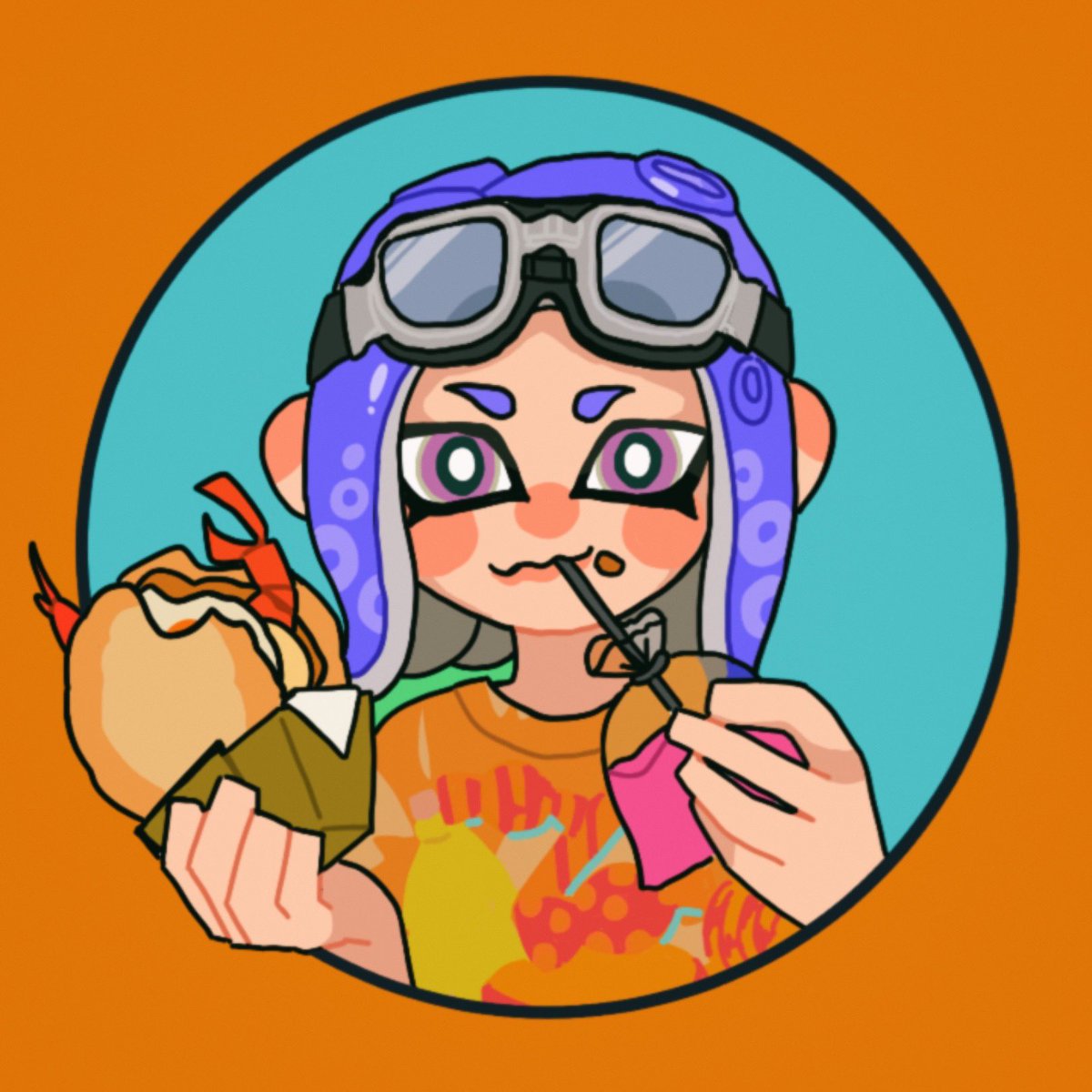 インクリング ,イカガール(スプラトゥーン) 「#Splatoon3 」|てんさい🔥のイラスト