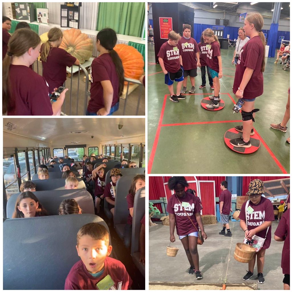 WeAreAda's tweet photo. Willard’s 5th grade STEM participated in the Oklahoma State Fair Academy today! 47 students descended upon the Oklahoma Stare Fair and visited a variety of agriculture and art activities throughout the fair. #okagclass https://t.co/LiAU5JLXMi