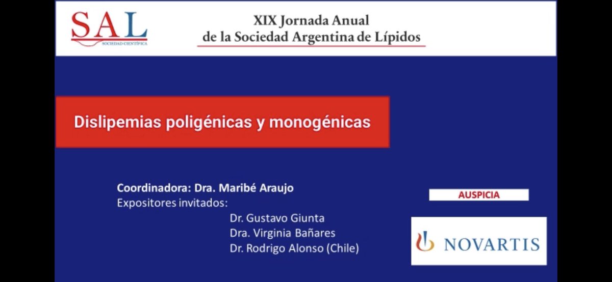 Santiago Lynch 🇦🇷 (@lynchsantiago) on Twitter photo Ultima mesa de las XIX Jornada Anual <a href="/LipidosSal/">Sociedad Argentina Lípidos (SAL)</a> con la presencia internacional de <a href="/KarleziAlonso/">Rodrigo Alonso Karlezi</a> hablando de Hipercolesterolemia Familiar Ultima mesa de las XIX Jornada Anual <a href="/LipidosSal/">Sociedad Argentina Lípidos (SAL)</a> con la presencia internacional de <a href="/KarleziAlonso/">Rodrigo Alonso Karlezi</a> hablando de Hipercolesterolemia Familiar