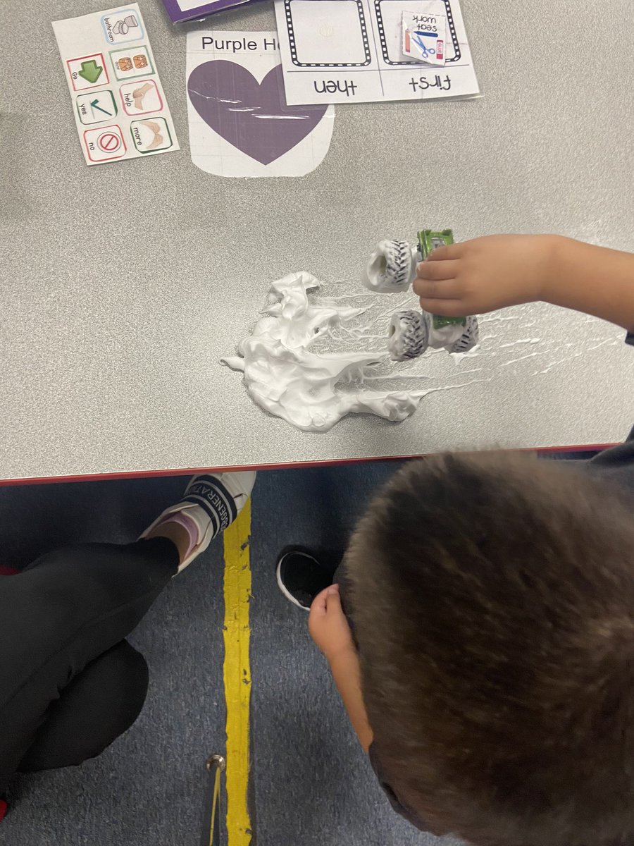 MissDawnMtView's tweet photo. Rainy mornings call for sensory play! @melandyk @MountOliveTSD @debhuffman_ https://t.co/Nv5d45pFp8