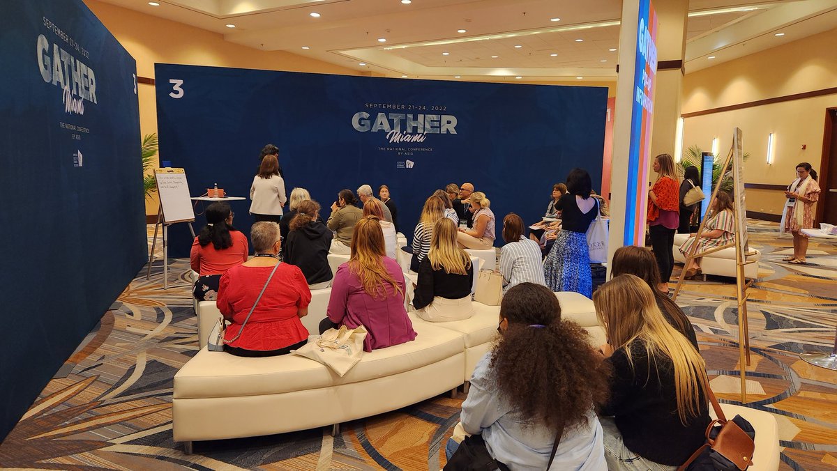 sarahcolandro's tweet photo. Standing room only for some awesome presentations at ASID's Gather 2022! #ASID #Gather2022 #ImpactOfDesign https://t.co/AnbgKpdulj