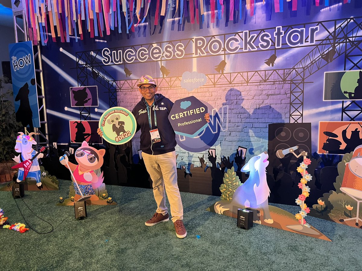 I am success rockstar and certified at #DF22 too. #Dreamforce 
#Salesforce