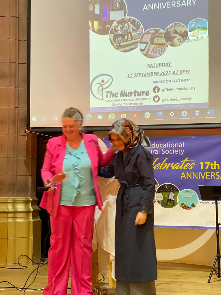 Nurture_Society's tweet photo. Nurture Educational Multicultural Society celebrated17th Anniversary with all its volunteers and friends. The celebrations have been great, and the Nurture Educational Society Cambuslang community peace awards have been awarded. https://t.co/8QcKAv0Y1d