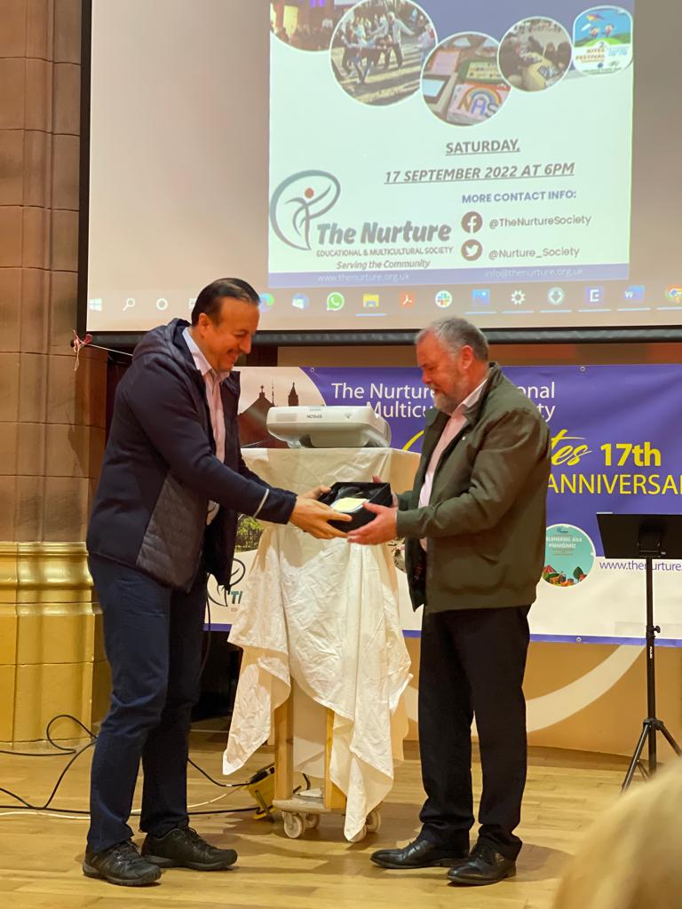 Nurture_Society's tweet photo. Nurture Educational Multicultural Society celebrated17th Anniversary with all its volunteers and friends. The celebrations have been great, and the Nurture Educational Society Cambuslang community peace awards have been awarded. https://t.co/8QcKAv0Y1d