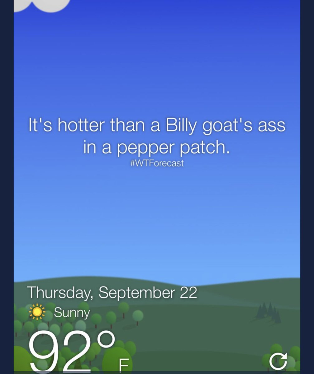 PAmotherrunner's tweet photo. Well it is…#WTForcast https://t.co/Ocfw6NlaNw