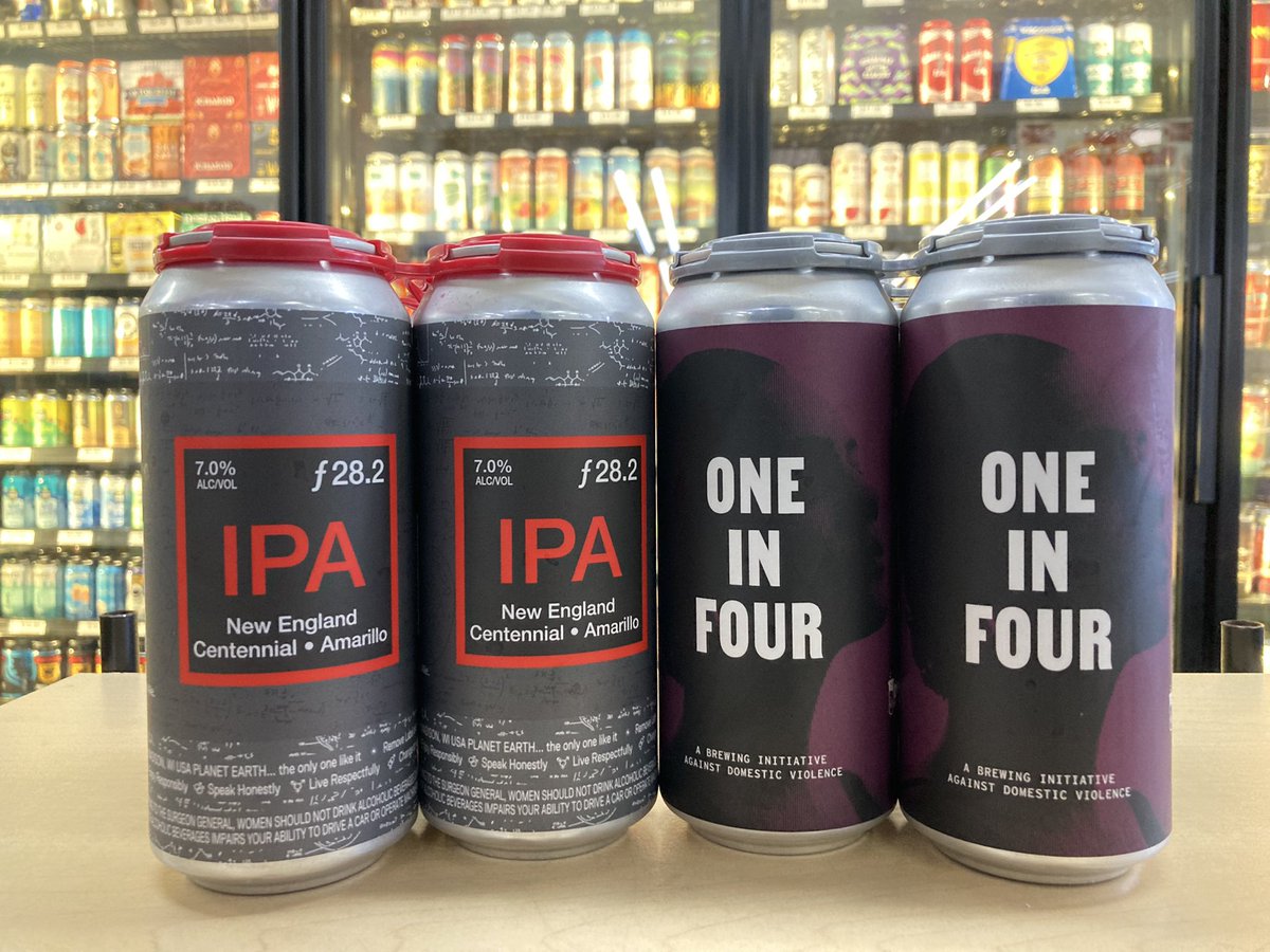 HarleysLiquor's tweet photo. IPA- New England

One in Four- Midwest IPA
A Brewing Initiative Against Domestic Violence💜

Thank you @deltabeerlab !🍻

#goodbeer #craftbeer #beeroclock #beergoals #standagainstdv💜 #deltabeerlab https://t.co/d71DCBX2qO
