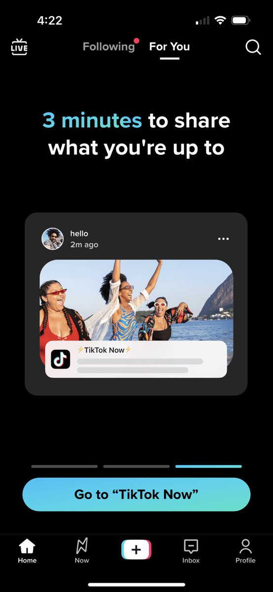 So like… tiktok just come out and do the EXACT same thing BeReal does?