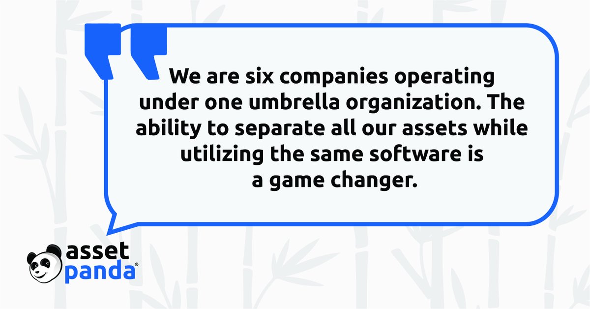 AssetPanda's tweet image. Incredible to hear this plus an absolute time saver for all! Are you working with sister-companies? Learn more:  hubs.li/Q01kN4HK0

 #AssetManagement #AssetTracking #ITassetTracking