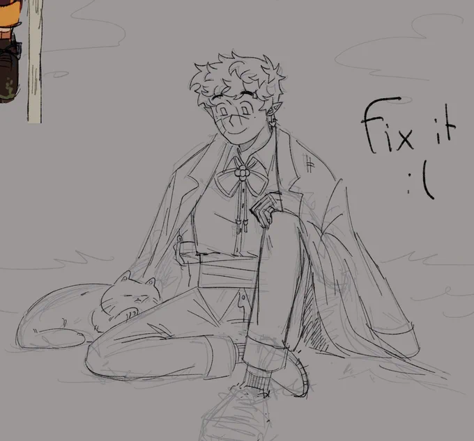 some forever unfinished drawings 