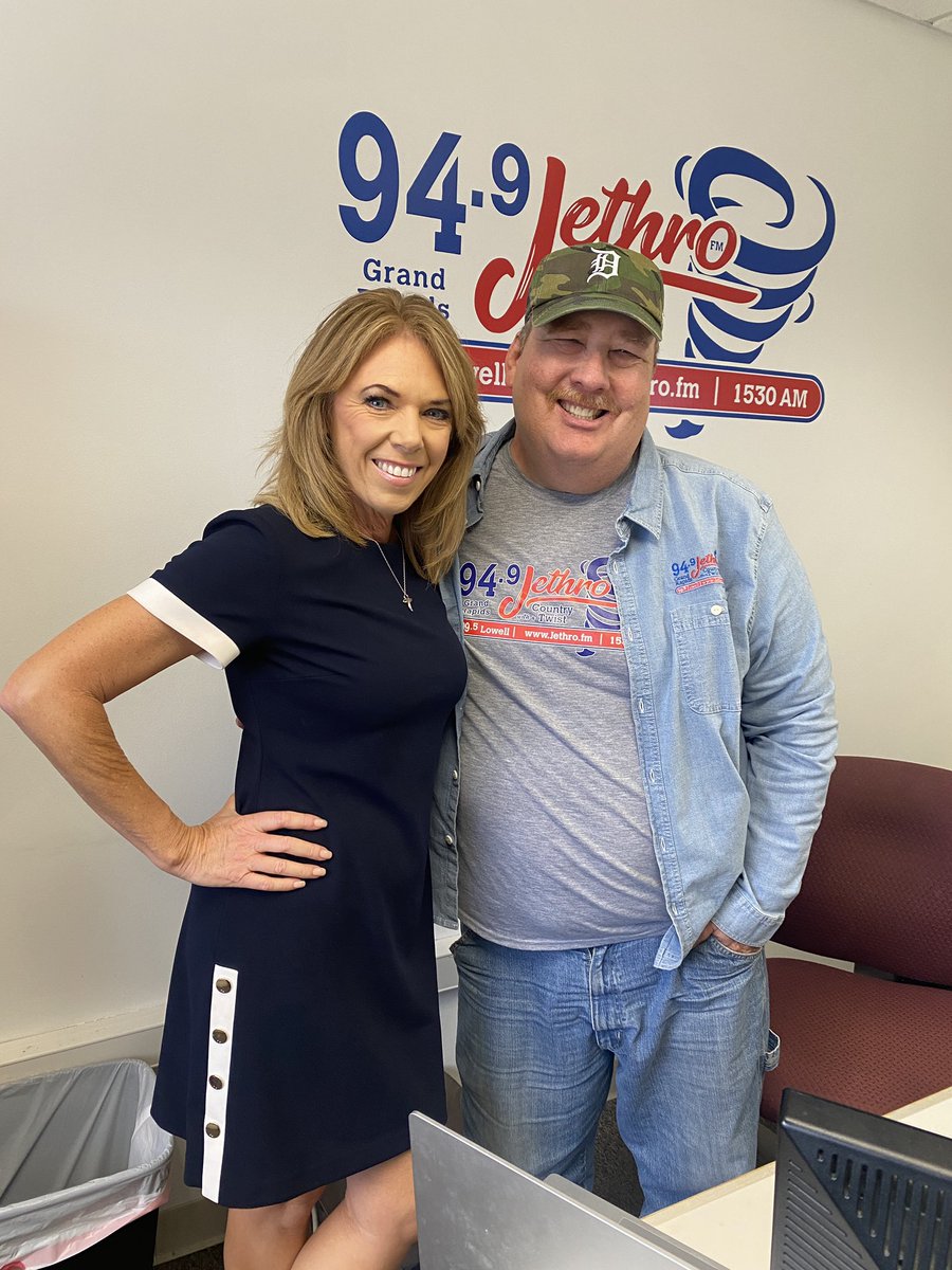 terrideboer's tweet photo. @ConradioDave CONGRATULATIONS on an on incredible 30-Years on West Michigan radio!  Thanks for letting me be a part of the celebration in the JethroFM studio with @NealDionne #30Years #milestone #timeflies https://t.co/miNzS8MN4X