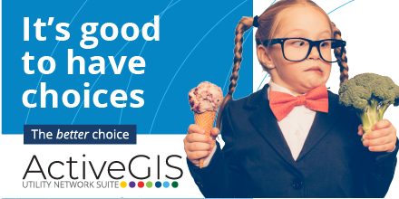 SSPInnovations's tweet photo. SSP ActiveGIS is the better choice for a more active, dynamic GIS that delivers dramatic operational improvements. It's good to have choices. #activegis #thebestchoice #utilitynetwork
https://t.co/08Eww0h8jN https://t.co/rrYRa6o4VR