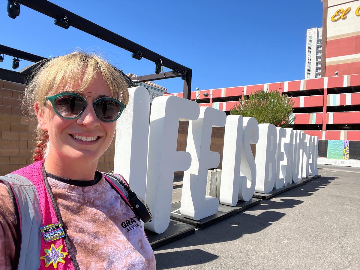 jackiefisher365's tweet photo. Another year in the books working for the amazing @lifeisbeautiful #downtownlasvegas https://t.co/xbgV4XUVWj