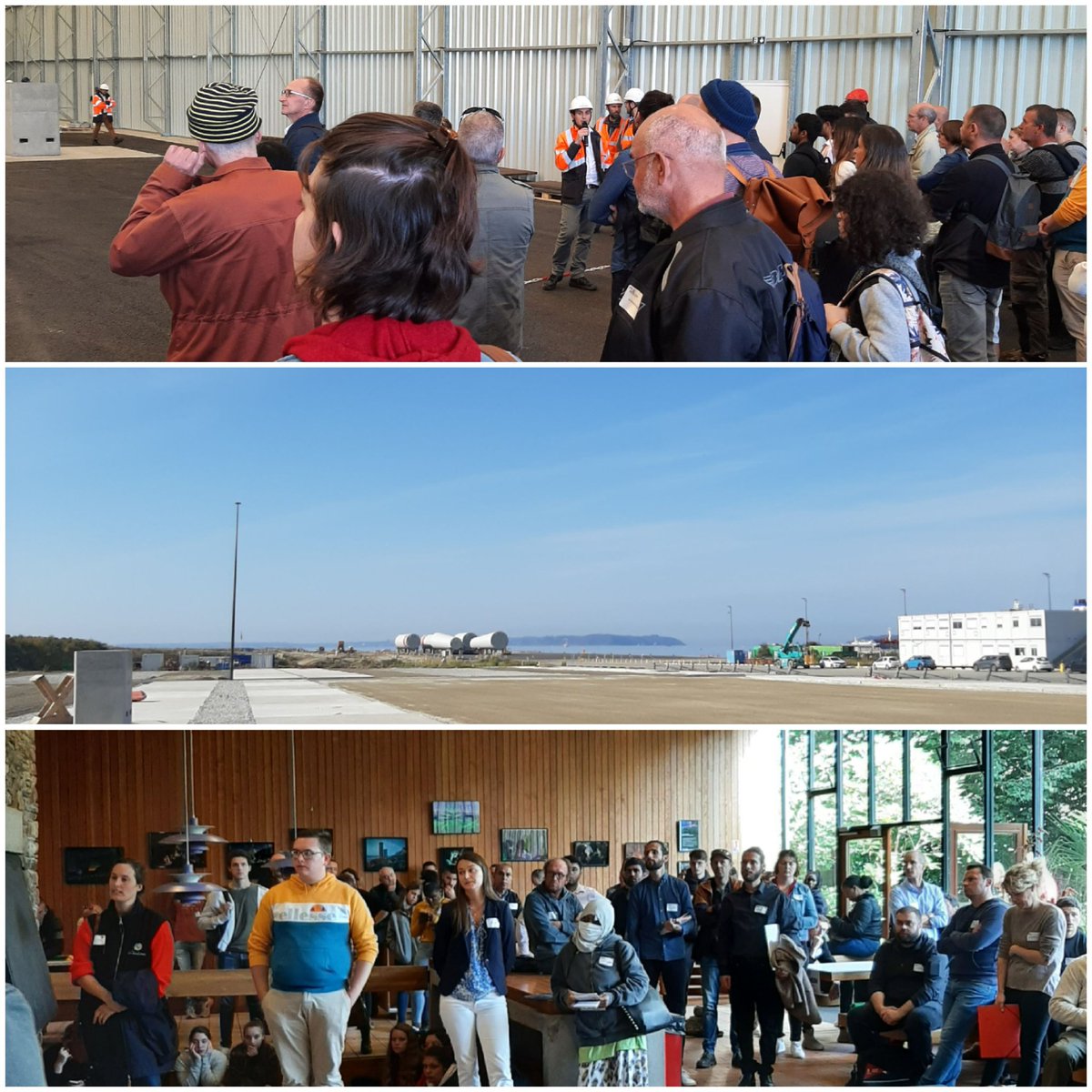 Bpnaval's tweet photo. Journée d'immersion dans le cœur des #EMR @regionbretagne, une opportunité pour un public motivé et intéressé pour découvrir les #métiers les #entreprises #candidats AO5 Bretagne sud eolienne flottante #fourelagadec @SPIEgroup #enag #wics #pipelinetech @snef #sprd @damen https://t.co/Rb62tCX4E1