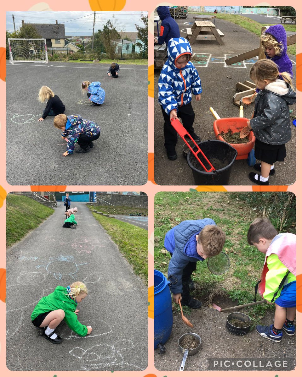 ypd_aidancampus's tweet photo. 🌿☀️Thrilling Thursday☀️🌿 
We based our mornings learning on the storybook “Brown Bear, Brown Bear” Chalk drawings, following instructions, making food for the animals and we painted our favourite! 🐻 🐸 📕 
#outdoorclassoom @_OLW_ 
#outdoorlearning #teamypdva🖤💛
@Penrhyndewi https://t.co/np9310JdHb