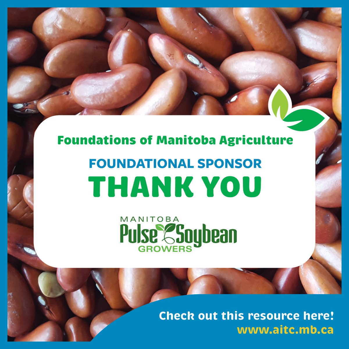 aitcmb's tweet photo. Thank you, @MbPulseGrowers, for being a Foundational Sponsor of our new #FoundationsOfMBAg Resource. Your support helps students put their fingers on the pulse of this important commodity! https://t.co/KOjjNejl0C 
@MBGovAg 

Thanks to @PeakoftheMarket our '22 Presenting Sponsor. https://t.co/TBE1W0fPLs