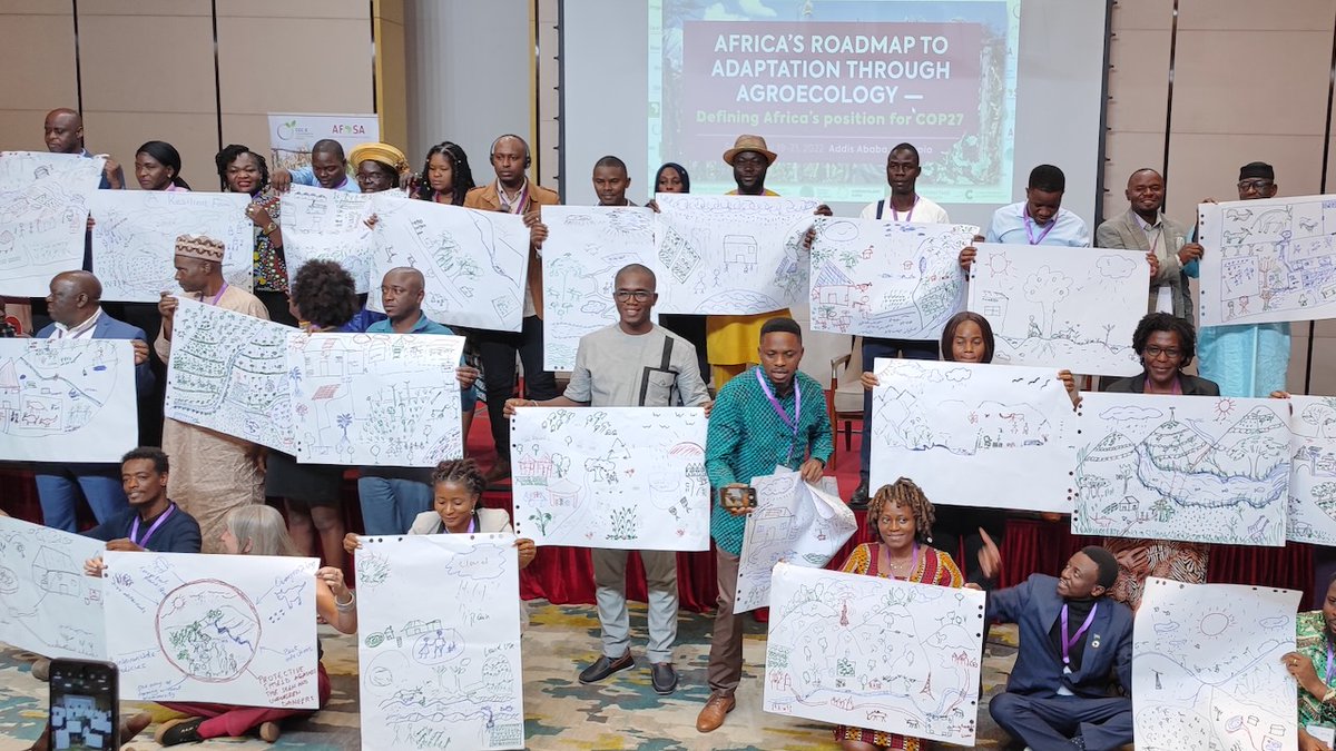 AFSA (@afsafrica) on Twitter photo Media Advisory: Ignoring Africa’s small-scale food producers at COP27 will imperil their survival. 
With #Agroecology, Africa can be fed by Africans.
afsafrica.org/media-advisory…
#Agroecology4Climate #COP27 Media Advisory: Ignoring Africa’s small-scale food producers at COP27 will imperil their survival. 
With #Agroecology, Africa can be fed by Africans.
afsafrica.org/media-advisory…
#Agroecology4Climate #COP27
