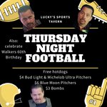 Photo by Luckys Sports Tavern (@LuckysST)